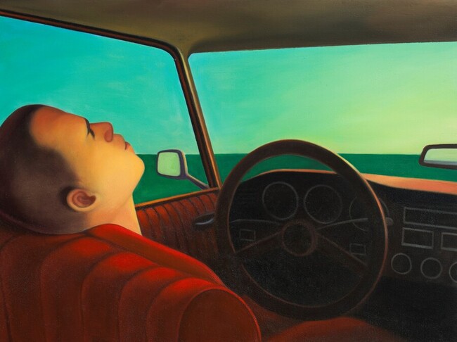 I know it's over, contemporary figurative painting