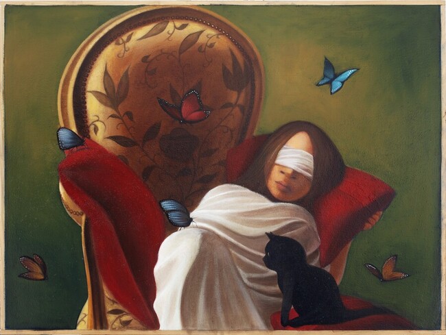 Wendy's dream, peinture contemporaine